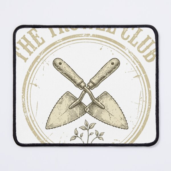 Item preview, The Trowel Club T-Shirt – Funny Gardener Badge Tee, Plant Lover Gift designed and sold by Worn and Witty.