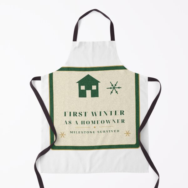 Item preview, First Winter as a Homeowner Milestone Gift Tee designed and sold by thestevebro.