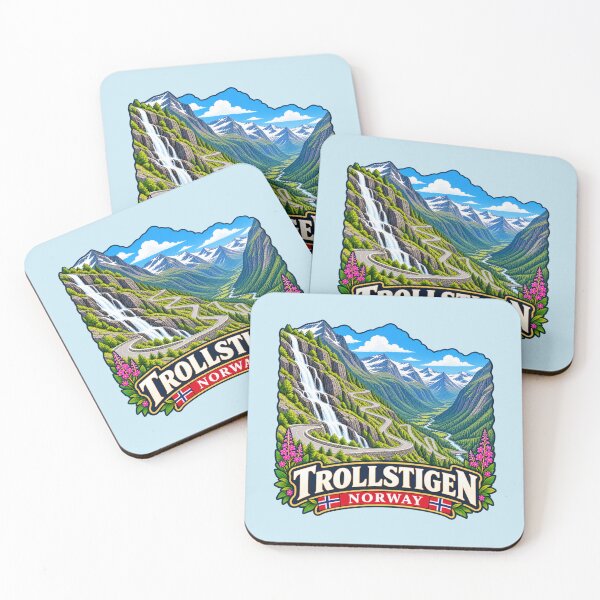 Item preview, Trollstigen, Norway - Scenic Mountain Road designed and sold by Myra365Art.