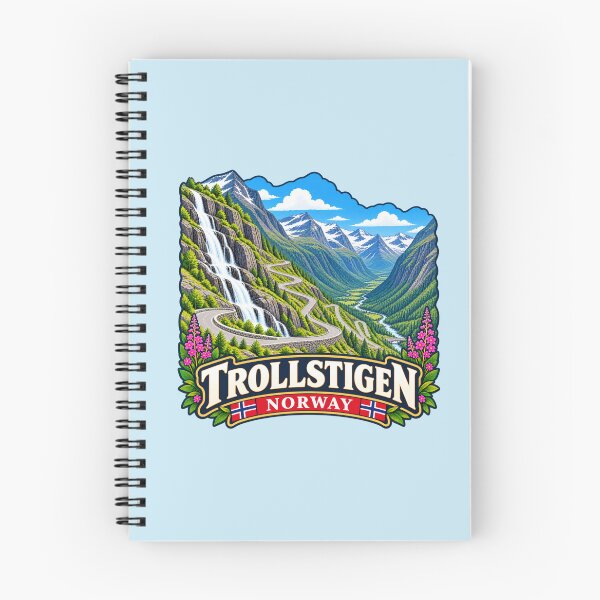 Item preview, Trollstigen, Norway - Scenic Mountain Road designed and sold by Myra365Art.