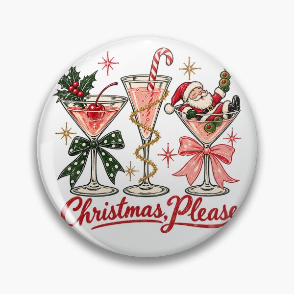 Item preview, Cocktails & Cheer Christmas Drinks Holiday Party T-Shirt designed and sold by DesignArtist.ia.