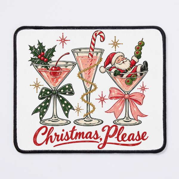 Item preview, Cocktails & Cheer Christmas Drinks Holiday Party T-Shirt designed and sold by DesignArtist.ia.