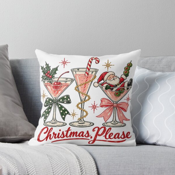 Item preview, Cocktails & Cheer Christmas Drinks Holiday Party T-Shirt designed and sold by DesignArtist.ia.