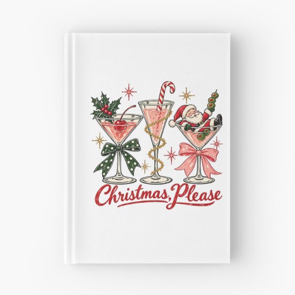 Item preview, Cocktails & Cheer Christmas Drinks Holiday Party T-Shirt designed and sold by DesignArtist.ia.