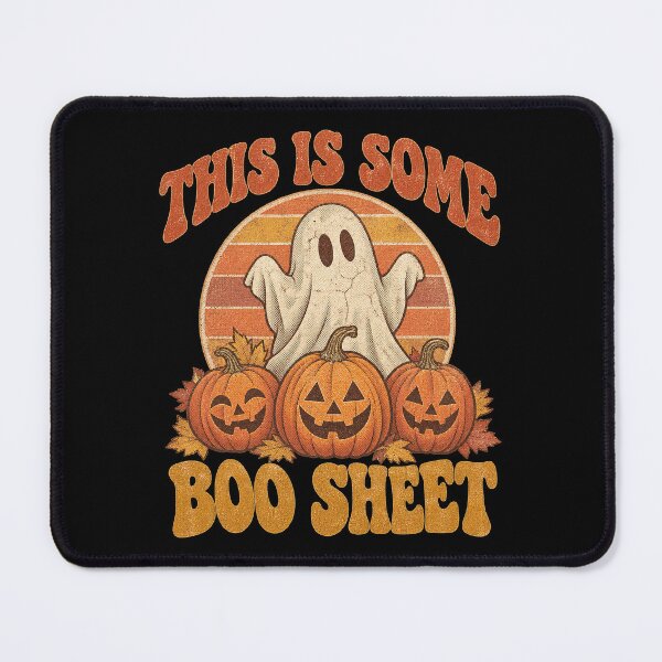 Item preview, This Is Some Boo Sheet Funny Phantom Pumpkins Retrossss designed and sold by adiencarteras.