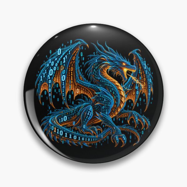 Item preview, Binary Dragon – Digital Fire designed and sold by Kicor.