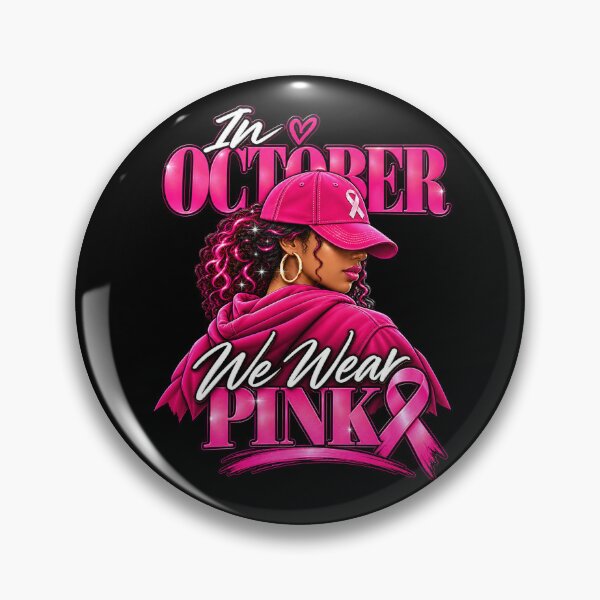 Item preview, In October We Wear Pink designed and sold by TheGuildDnDClub.