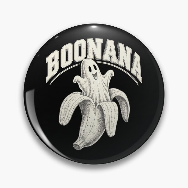 Item preview, Boonana Banana Ghost Vintage Engraving Fruit Pun Art Artwork designed and sold by Aqouiatiqe.
