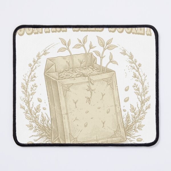 Item preview, Country Seed Society T-Shirt – Vintage Seed Packet Garden Tee designed and sold by Worn and Witty.