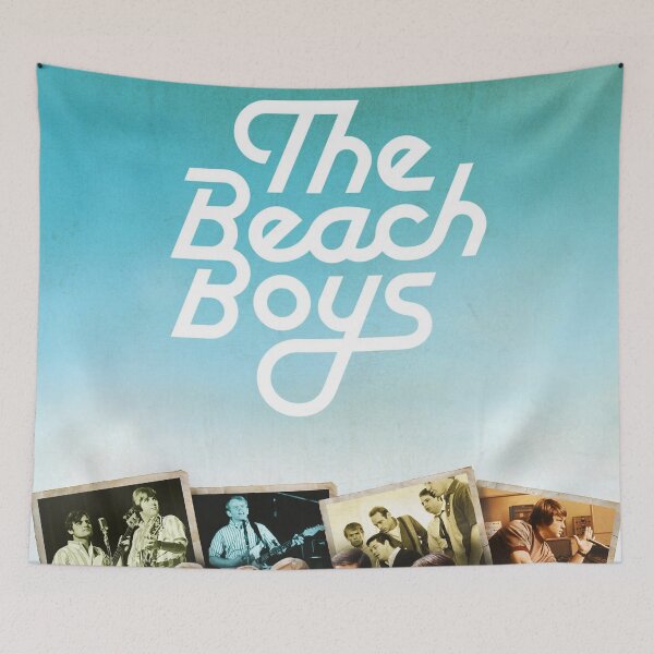 Item preview, The Beach Boys Original Custom Vintage Music Unique Poster Wall Art designed and sold by Cool Robot Bro..
