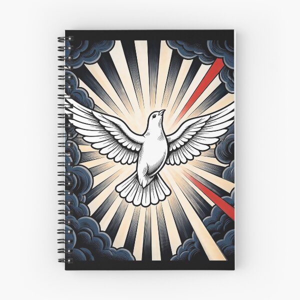 Item preview, Holy Dove Radiant Art designed and sold by Gangster-Design.