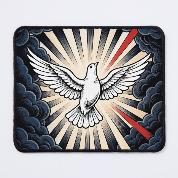 Item preview, Holy Dove Radiant Art designed and sold by Gangster-Design.