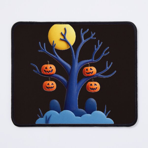 Item preview, halloween pumpkin tree colorful geometric halloween abstract design designed and sold by SmashingDeals.