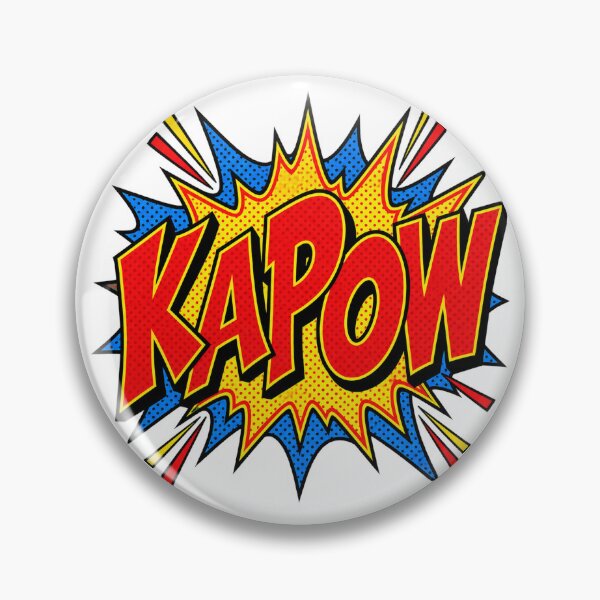 Item preview, Kapow Retro Comic Book Sound Effect designed and sold by PICARDDIGITAL.