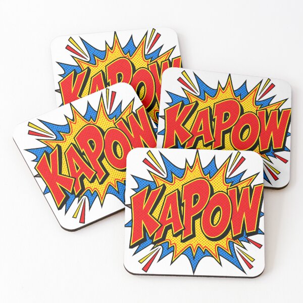 Item preview, Kapow Retro Comic Book Sound Effect designed and sold by PICARDDIGITAL.