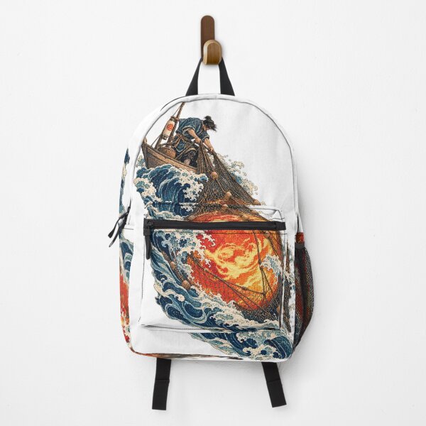 Item preview, Taor, the Fisherman of the Sun | Japanese Ukiyo-e Art designed and sold by Substance_life.