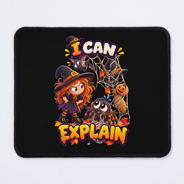 Item preview, I Can Explain Funny Halloween Witch designed and sold by Yomere.
