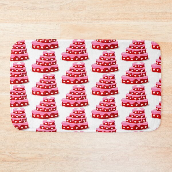 Item preview, Cake Valentine's Pink and Red designed and sold by HarveyHandcraftsandDesigns.