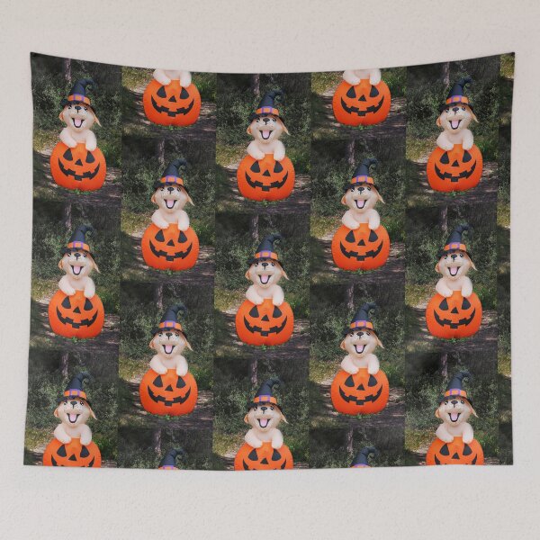 Item preview, Happy Woof Woof Halloween!! designed and sold by heatherfriedman.