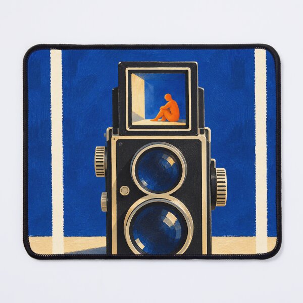 Item preview, 'Inside the Frame' – Twin Lens Vintage Camera Art designed and sold by Moodzu.