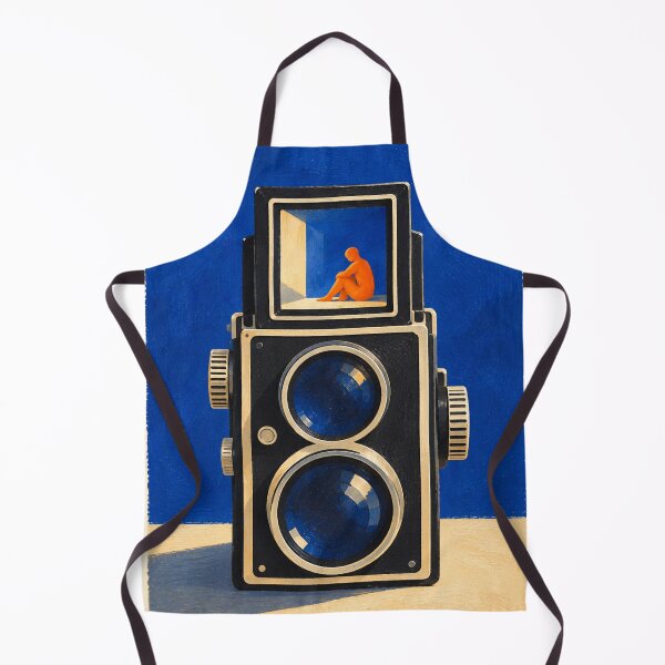 Item preview, 'Inside the Frame' – Twin Lens Vintage Camera Art designed and sold by Moodzu.
