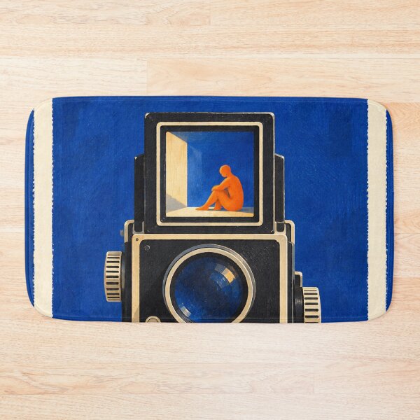 Item preview, 'Inside the Frame' – Twin Lens Vintage Camera Art designed and sold by Moodzu.