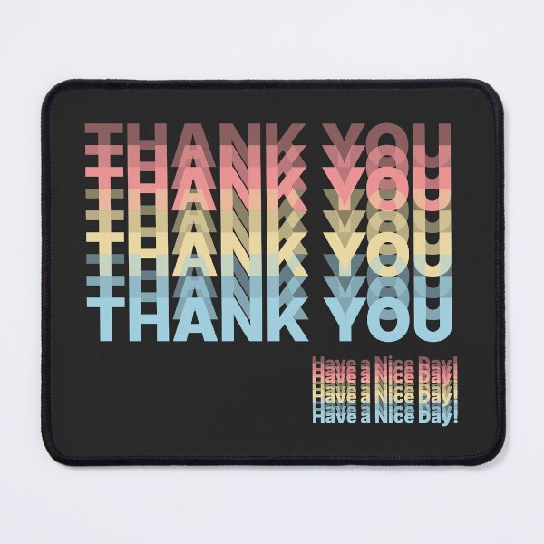 Item preview, Triple-Vision Thank You designed and sold by alleydot.