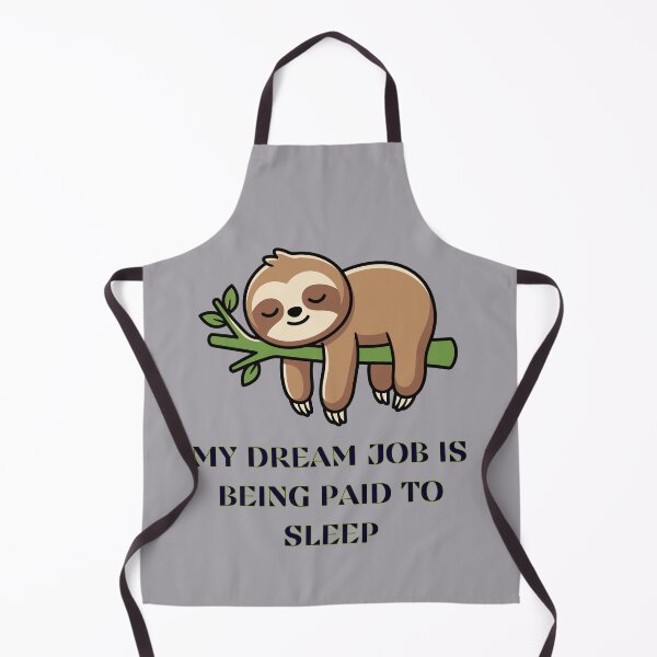 Item preview, My Dream Job Is Being Paid to Sleep T-Shirt – Funny Sleepy Moon Design 6 designed and sold by GoGreenlove.