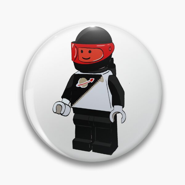 Item preview, Spaceman Minifig - police designed and sold by SombreroDoodles.