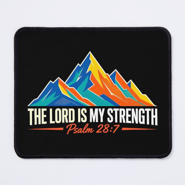 Item preview, Psalm 28:7 The LORD is my Strength designed and sold by plushism.