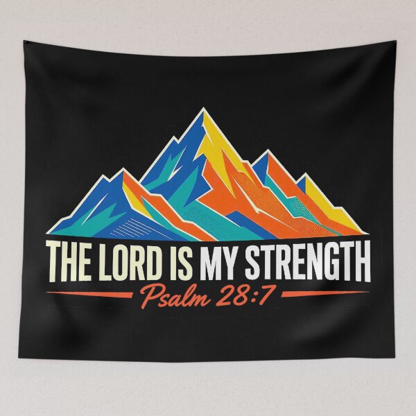Item preview, Psalm 28:7 The LORD is my Strength designed and sold by plushism.