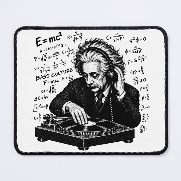 Item preview, Einstein DJ Vinyl Turntable Music designed and sold by BASS-CULTURE.