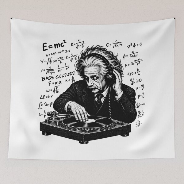 Item preview, Einstein DJ Vinyl Turntable Music designed and sold by BASS-CULTURE.
