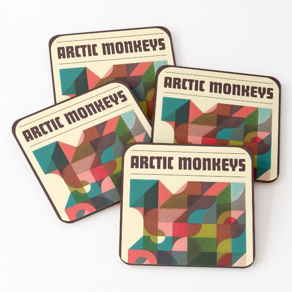 Item preview, Arctic Monkeys Original Custom Vintage Music Unique Poster Wall Art designed and sold by Cool Robot Bro..