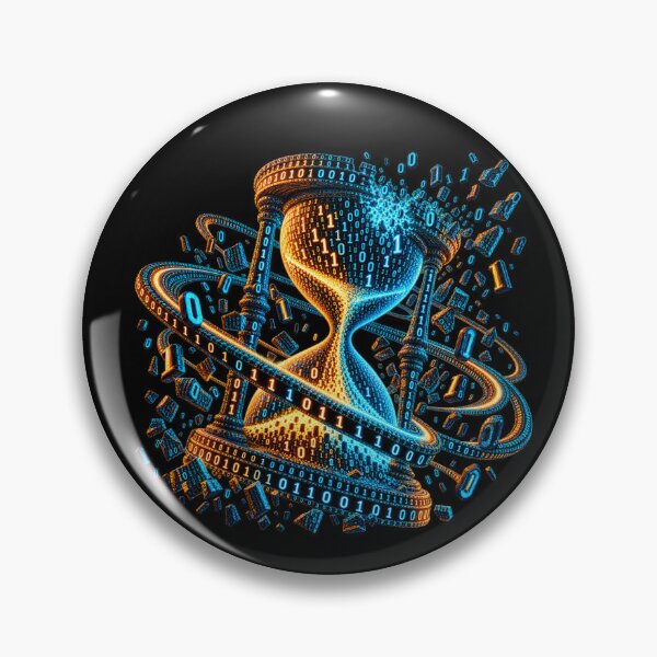 Item preview, Binary Timefall – Digital Hourglass designed and sold by Kicor.