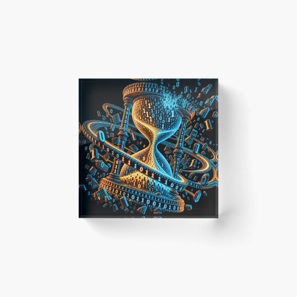 Item preview, Binary Timefall – Digital Hourglass designed and sold by Kicor.