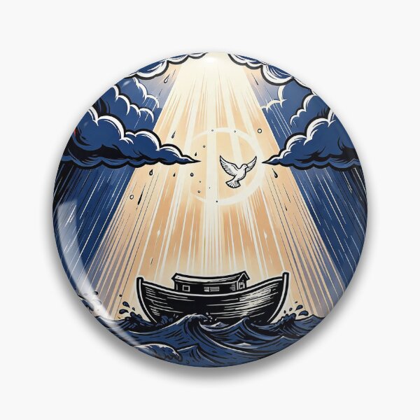 Item preview, Noah's Ark Dove Storm Art designed and sold by Gangster-Design.