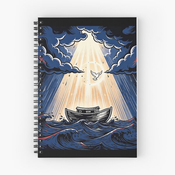 Item preview, Noah's Ark Dove Storm Art designed and sold by Gangster-Design.