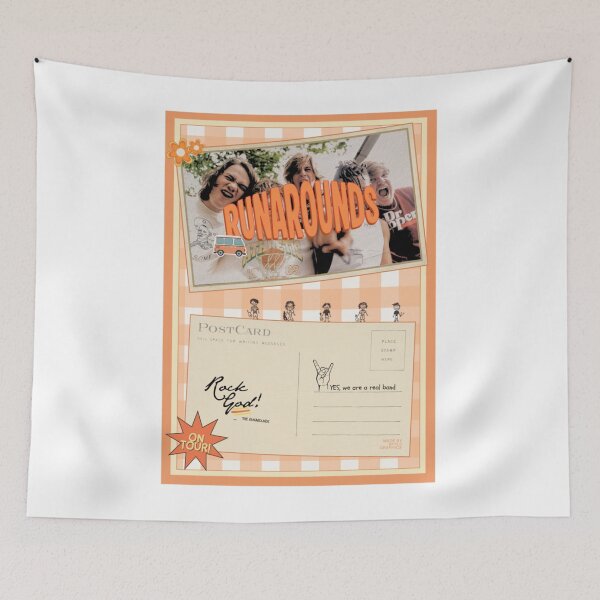 Item preview, Póster de la banda The Runarounds designed and sold by Janycabreras.