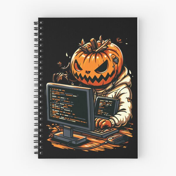 Aperçu de l'œuvre Programmeur d'Halloween créée et vendue par DyzioSupply.