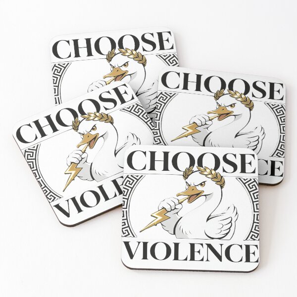 Item preview, Goose Choose Violence Greek Mythology Meme designed and sold by GodsMonsterss.