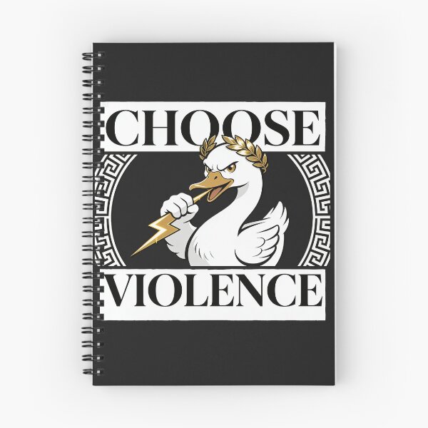 Item preview, Goose Choose Violence Greek Mythology Meme designed and sold by GodsMonsterss.