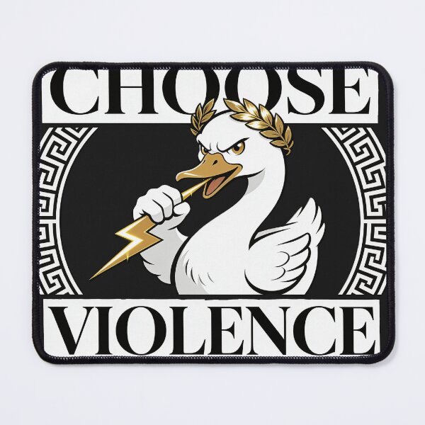 Item preview, Goose Choose Violence Greek Mythology Meme designed and sold by GodsMonsterss.