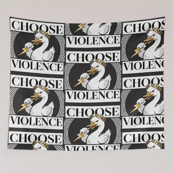 Item preview, Goose Choose Violence Greek Mythology Meme designed and sold by GodsMonsterss.