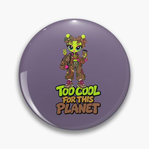 Item preview, Too Cool for This Planet – Wild Autumn Alien designed and sold by Aimetoi.
