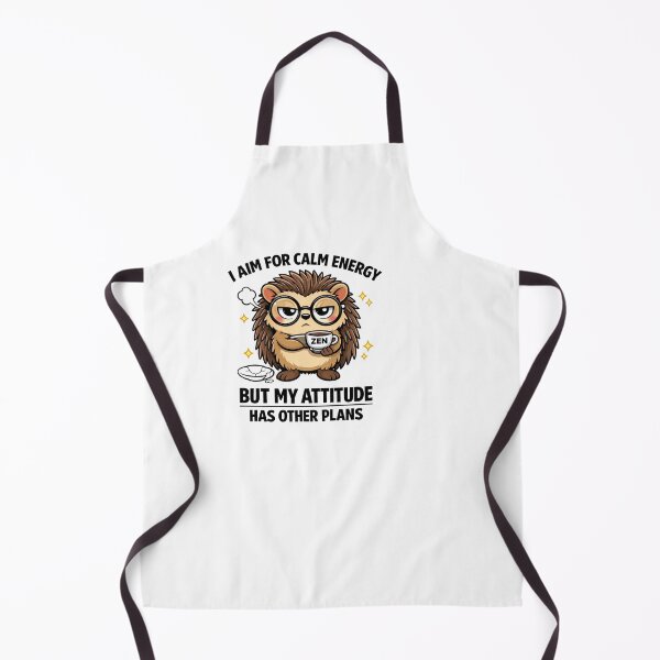 Item preview, I Aim for Calm Energy Hedgehog Attitude designed and sold by sazuii.