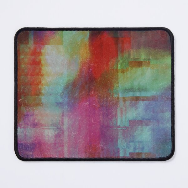 Item preview, Glitch Art Abstract Grid Color Composition designed and sold by KimberyBorjas.