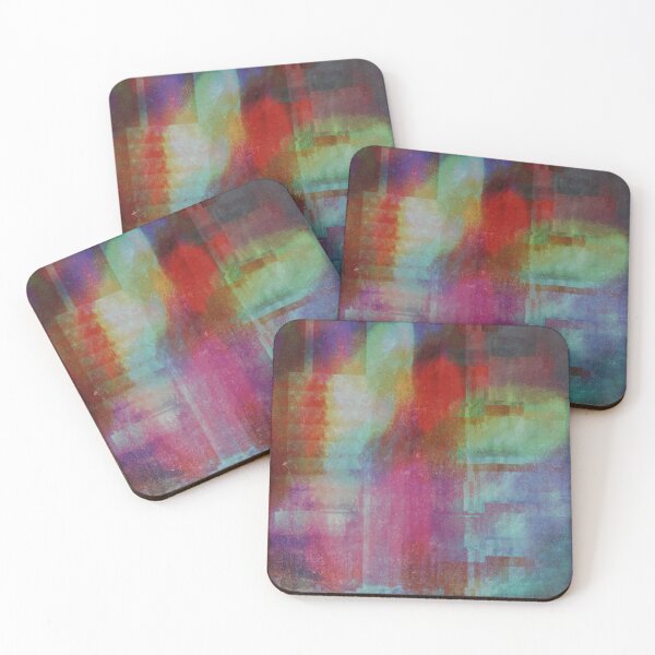 Item preview, Glitch Art Abstract Grid Color Composition designed and sold by KimberyBorjas.