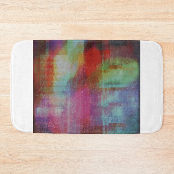 Item preview, Glitch Art Abstract Grid Color Composition designed and sold by KimberyBorjas.