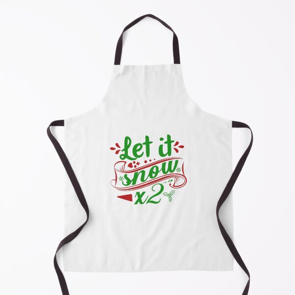 Item preview, Let It Snow X2 Christmas Vibes Double Quote Holiday Design designed and sold by FuzionRaptor.